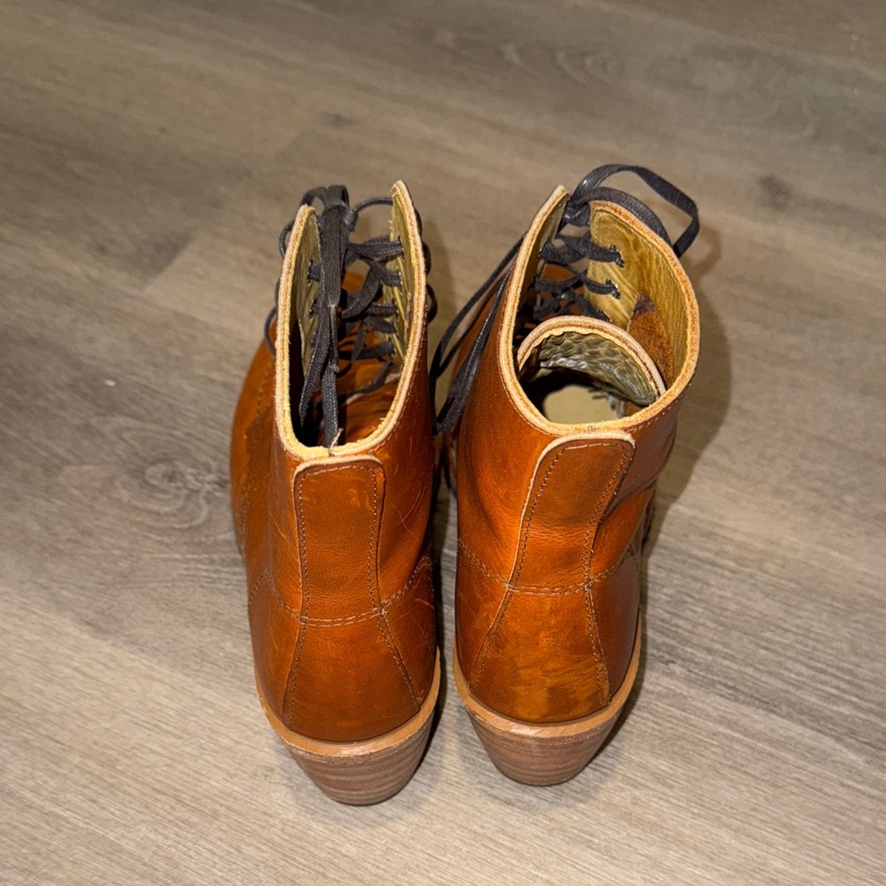 Red Wing Shoes Women's Brown Lace Up Boots - Picture 3 of 15